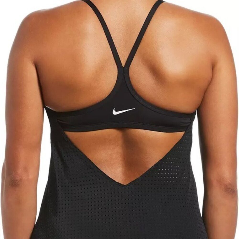 Nike Essential Layered 2-in-1 Tankini Top Size L - Picture 7 of 15